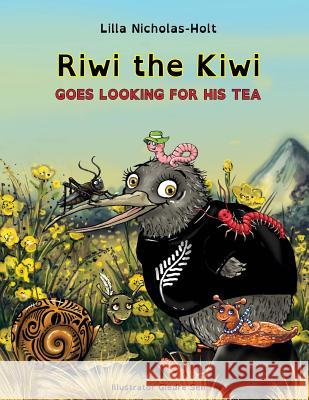 Riwi the Kiwi Goes Looking for his Tea (OpenDyslexic) Sen, Giedre 9780473391850 ISBN Agency New Zealand