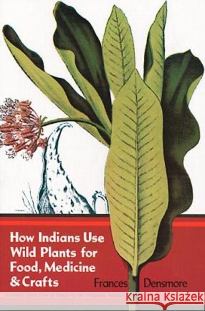 How Indians Use Wild Plants for Food, Medicine and Crafts Frances Densmore Densmore 9780486230191 