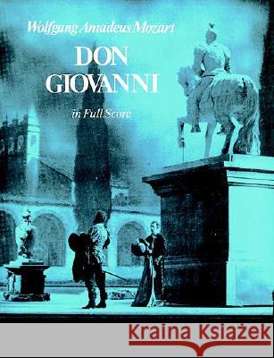 Don Giovanni Wolfgang Amadeus Mozart Kurt Soldan Georg Schunemann 9780486230269 
