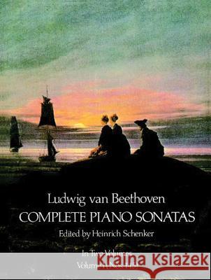 Complete Piano Sonatas, Volume I Ludwig Van Beethoven 9780486231341 Dover Publications
