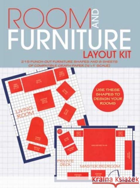 Room and Furniture Layout Kit Muncie Hendler Hendler 9780486242132 Dover Publications