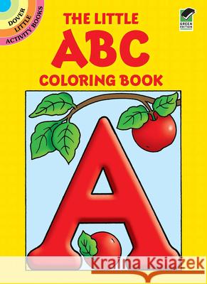 The Little ABC Coloring Book Anna Pomaska 9780486251561 Dover Publications Inc.