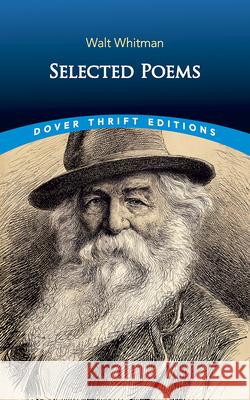 Selected Poems Walt Whitman 9780486268781 Dover Publications