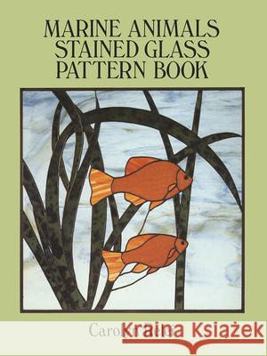 Marine Animals Stained Glass Pattern Book Carolyn Relei 9780486270166 Dover Publications
