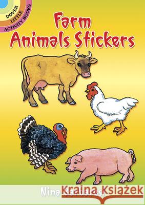 Farm Animals Stickers Nina Barbaresi 9780486286730 Dover Publications