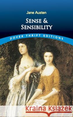 Sense and Sensibility Jane Austen 9780486290492 Dover Publications