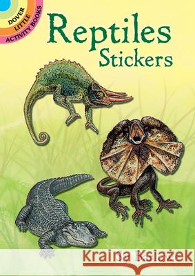 Reptile Stickers Sy Barlowe 9780486405001 Dover Publications Inc.