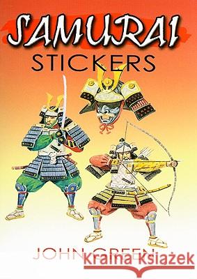 Samurai Stickers John Green 9780486466095 Dover Publications Inc.
