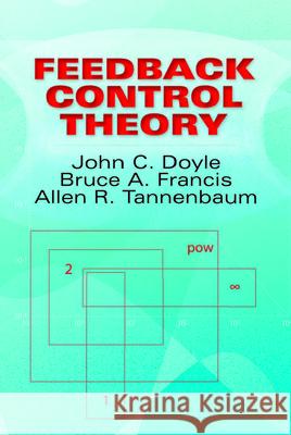 Feedback Control Theory JohnComstock Doyle 9780486469331 0