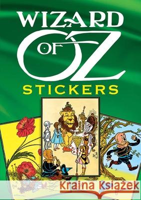 Wizard of Oz Stickers Ted Menten 9780486470474 Dover Publications