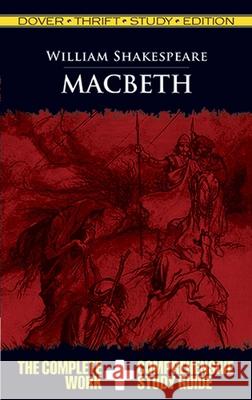 Macbeth Thrift Shakespeare, William 9780486475752 Dover Publications