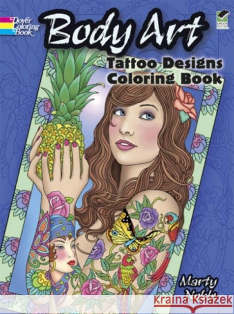 Body Art Coloring Book  Noble 9780486489469 
