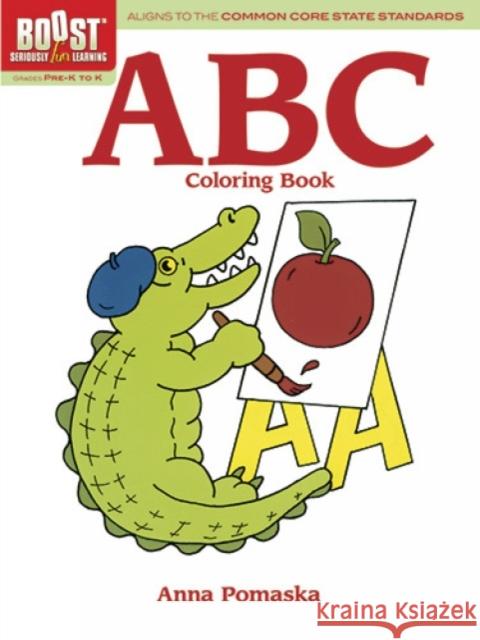 ABC Coloring Book Pomaska, Anna 9780486493961 Dover Publications