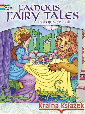 Famous Fairy Tales Coloring Book Marty Noble 9780486497075 0