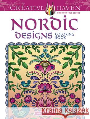 Creative Haven Nordic Designs Collection Coloring Book Jessica Mazurkiewicz 9780486803548 Dover Publications Inc.