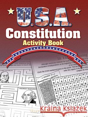 U.S.A. Constitution Activity Book Tony J. Tallarico 9780486809342 Dover Publications