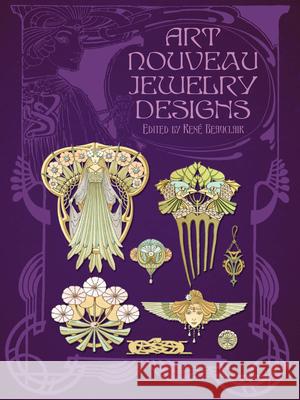 Art Nouveau Jewelry Designs Rene Beauclair 9780486810065 Dover Publications