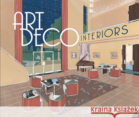 Art Deco Interiors Henry Delacroix 9780486811215 Dover Publications Inc.