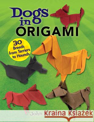 Dogs in Origami: 30 Breeds from Terriers to Hounds John Montroll 9780486817347 Dover Publications