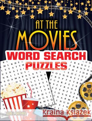At the Movies Word Search Puzzles Ilene J. Rattiner 9780486828152 Dover Publications