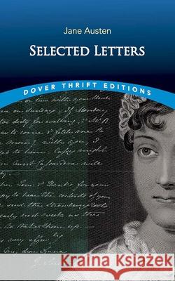 Selected Letters Jane Austen 9780486833026 Dover Publications