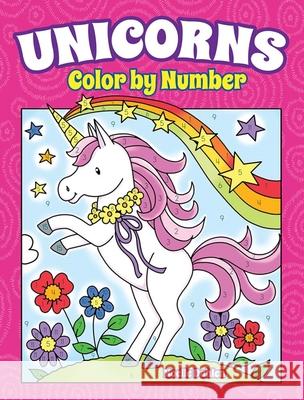 Unicorns Color by Number Noelle Dahlen 9780486849836