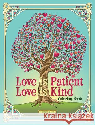Love is Patient, Love is Kind Coloring Book Jessica Mazurkiewicz 9780486853369 Dover Publications