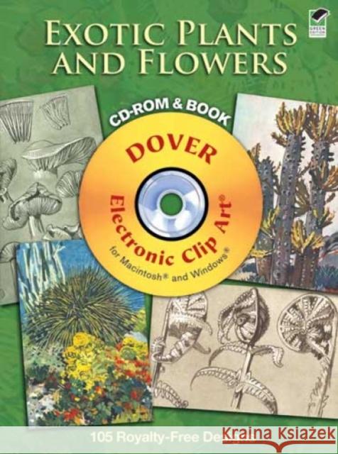 Exotic Plants and Flowers CD-ROM and Book M. Meheut 9780486990538 Dover Publications