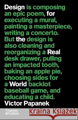 Design for the Real World Victor Papanek   9780500295335 Thames & Hudson Ltd