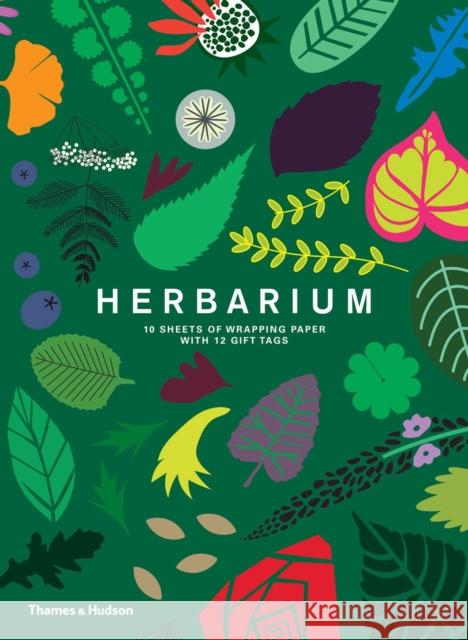 Herbarium Gift Wrap: 10 Sheets of Wrapping Paper with 12 Gift Tags Hildebrand, Caz 9780500420652