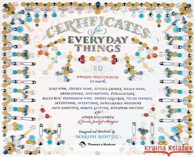 Certificates for Everyday Things Marian Bantjes 9780500420775 Thames & Hudson Ltd