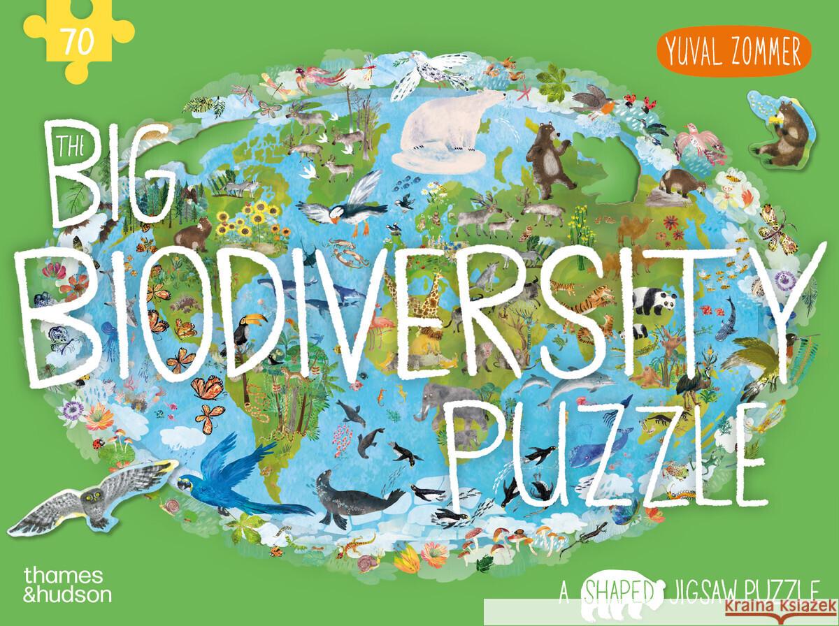 The Big Biodiversity Puzzle: A Shaped Jigsaw Puzzle Yuval Zommer 9780500421147