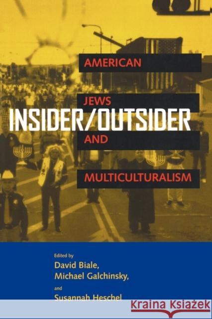 Insider/Outsider: American Jews and Multiculturalism Biale, David 9780520211223 University of California Press
