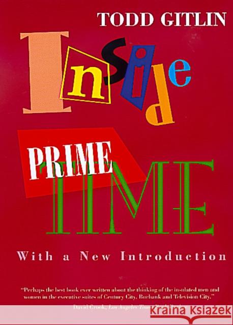 Inside Prime Time Todd Gitlin 9780520217850 