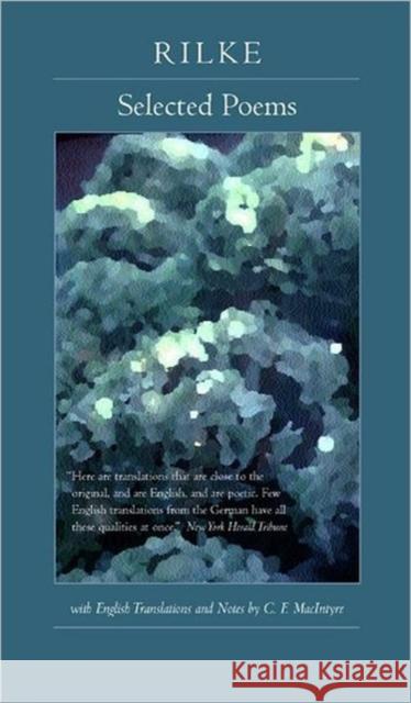 Selected Poems Rilke, Rainer M. 9780520229259 University of California Press
