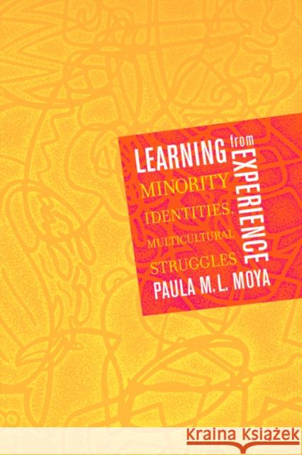 Learning from Experience: Minority Identities, Multicultural Struggles Moya, Paula M. L. 9780520230149