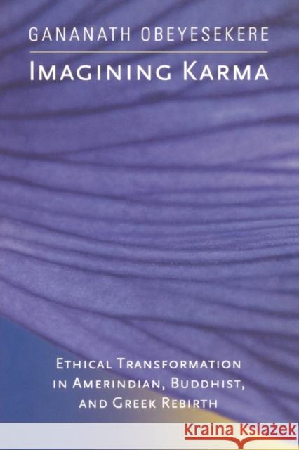 Imagining Karma: Ethical Transformation in Amerindian, Buddhist, and Greek Rebirthvolume 14 Obeyesekere, Gananath 9780520232433