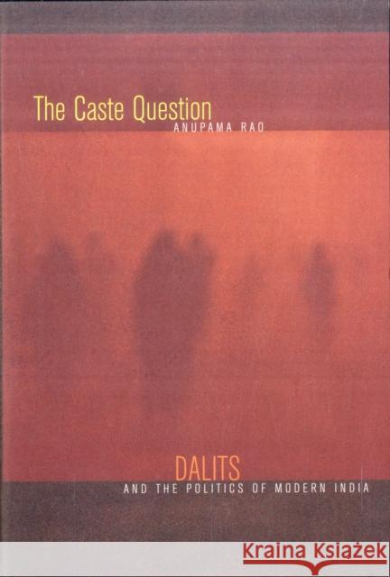 The Caste Question: Dalits and the Politics of Modern India Rao, Anupama 9780520257610 0