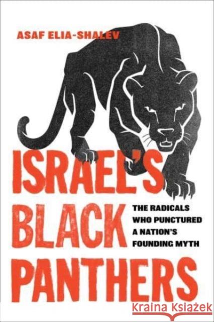 Israel's Black Panthers: The Radicals Who Punctured a Nation's Founding Myth Asaf Elia-Shalev 9780520294318 University of California Press