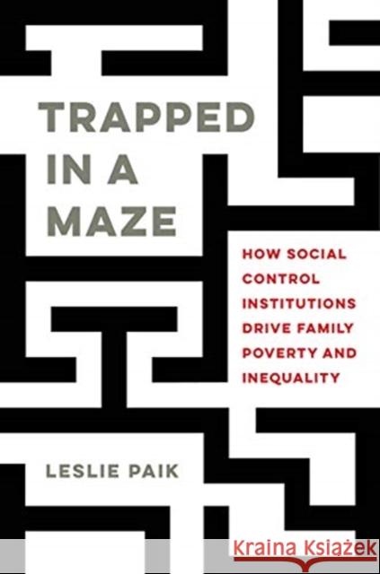 Trapped in a Maze: How Social Control Institutions Drive Family Poverty and Inequality Leslie Paik 9780520344631