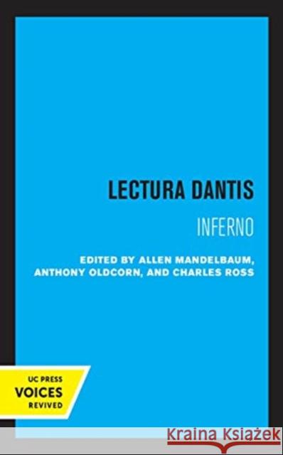 Inferno: Lectura Dantis Volume 1 Mandelbaum, Allen 9780520361829 University of California Press