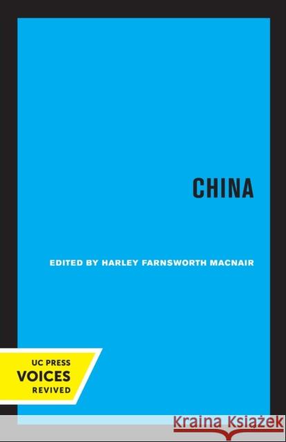 China  9780520376625 University of California Press