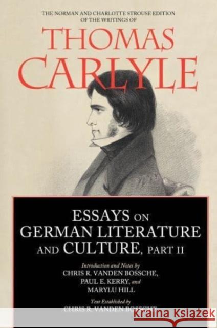 Essays on German Literature and Culture, Part II  9780520410305 University of California Press