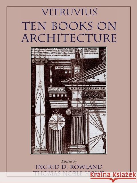 Vitruvius: 'Ten Books on Architecture'  Vitruvius 9780521002929 0