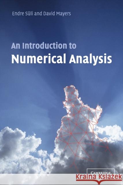 An Introduction to Numerical Analysis Endre Suli 9780521007948
