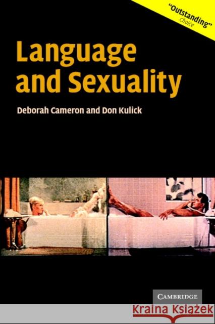 Language and Sexuality Don Kulick Deborah Cameron 9780521009690 Cambridge University Press
