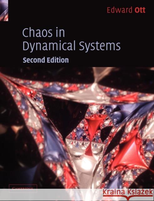 Chaos in Dynamical Systems Edward Ott 9780521010849 