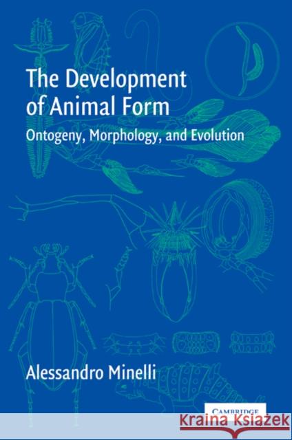 The Development of Animal Form: Ontogeny, Morphology, and Evolution Minelli, Alessandro 9780521025188 Cambridge University Press