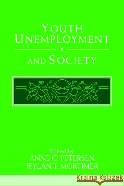 Youth Unemployment and Society Anne C. Petersen Jeylan T. Mortimer 9780521028578 Cambridge University Press
