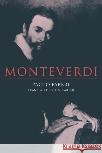 Monteverdi Paolo Fabbri Tim Carter Tim Carter 9780521033350 Cambridge University Press